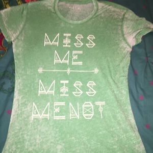 MISS ME TEE SZ L
